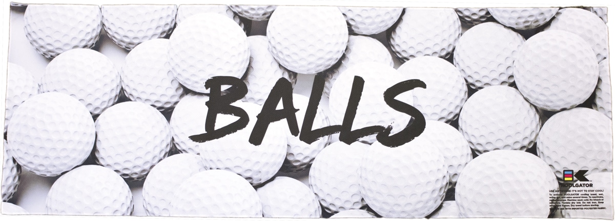 Golf Balls Cooling Towel
