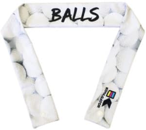 Cooling Neck Wrap Golf Balls Design