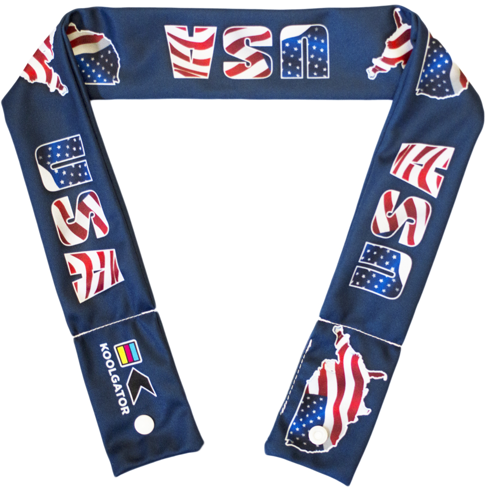 USA Cooling Neck Wrap