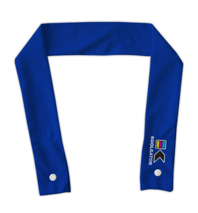 Cooling Neck Wrap Royal Blue Design