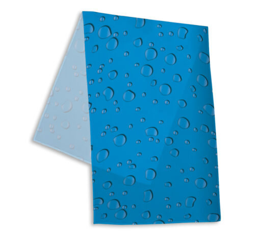 Cooling Towel Water Drops Design